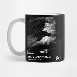 Another Story Girl / Minimalist Graphic Artwork Design Mug